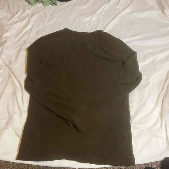 button knit sweatshirt - Picture 3 of 3